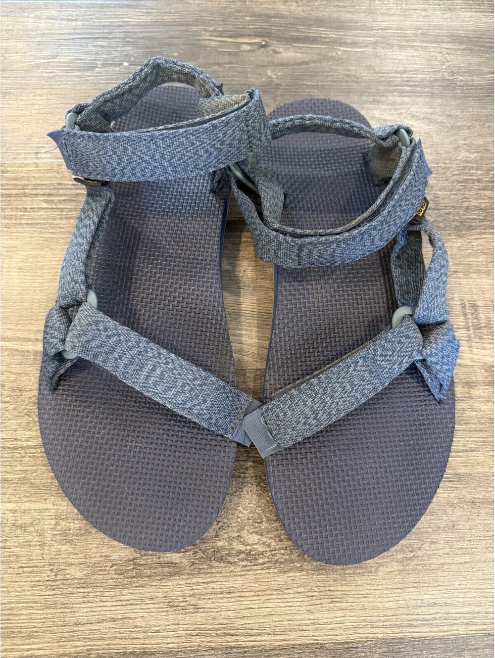 Teva Sandals Men’s Sz 10 Midform Universal Platform Blue Hook & Loop SN1090969